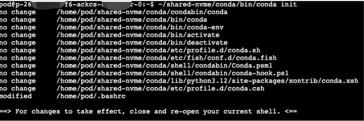 Conda安装完成